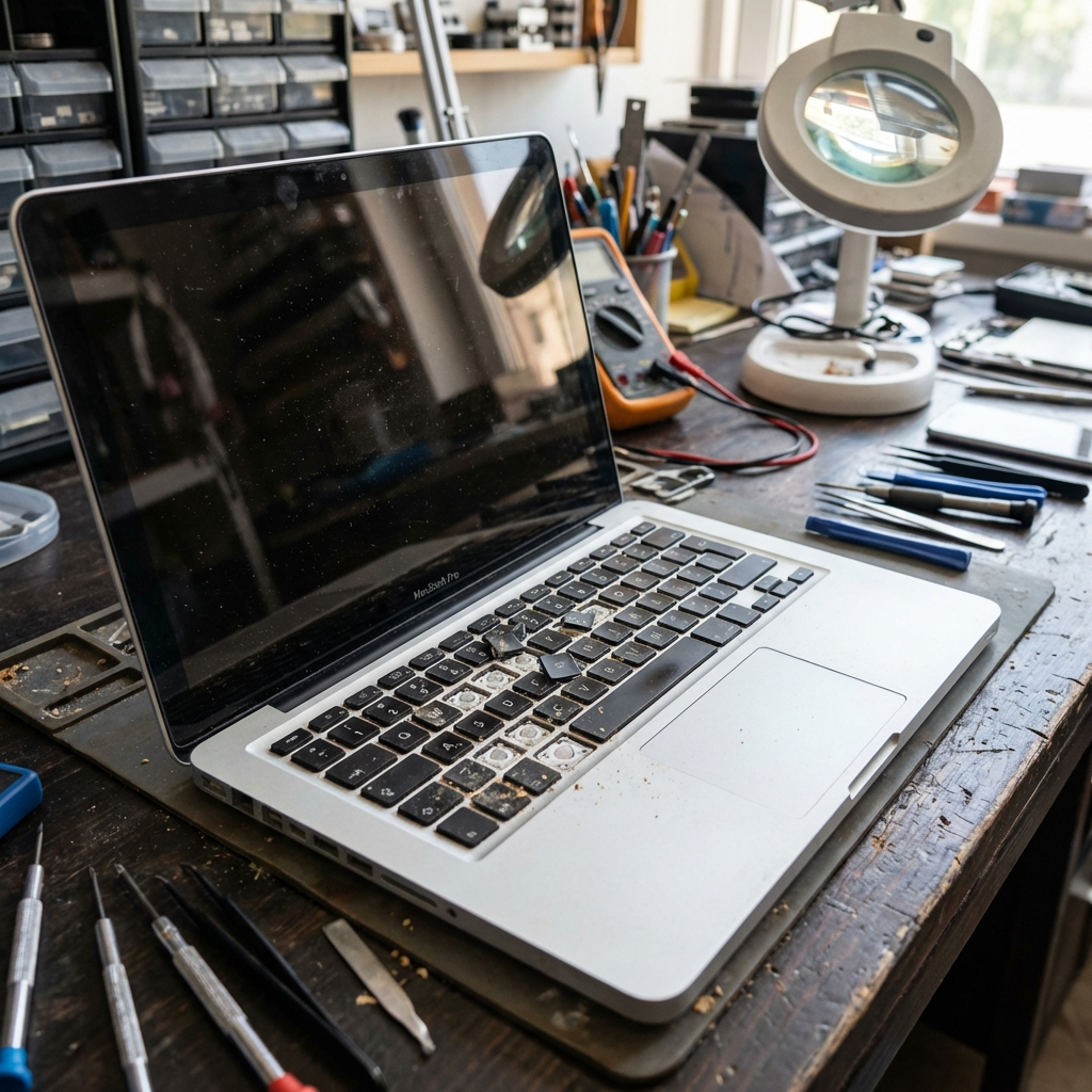 MacBook Keyboard Failed - Before